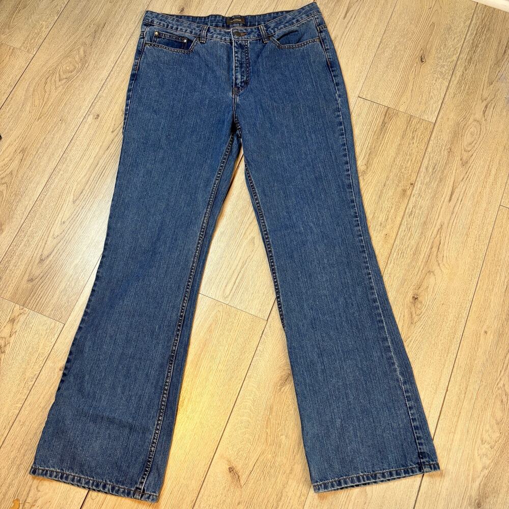 Denver Hayes Jeans Classic Fit Bootcut Jeans Womens 14x34 100% Cotton